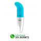 Stimolatore vibratore clitorideo g-spot - Funky Viberette Celeste